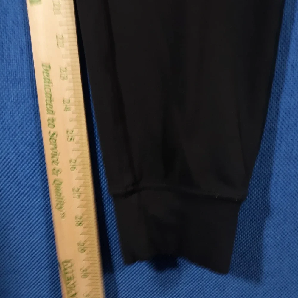 Lululemon Jogger Pants Womens Size 6 Inseam 30 Elastic Waist Black Skinny Leg